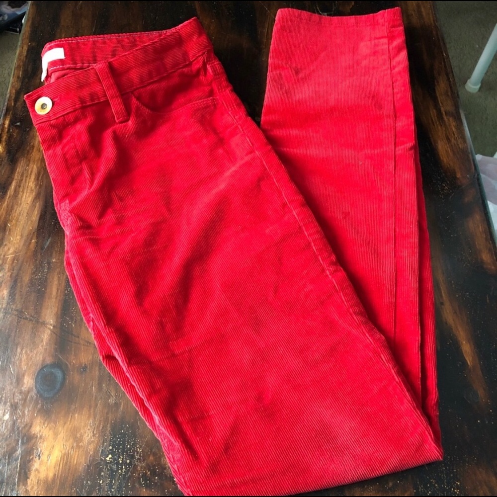 Banana Republic Red Cords